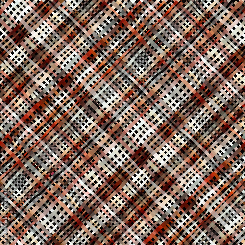 Imitation of a texture of rough canvas. Seamless pattern.