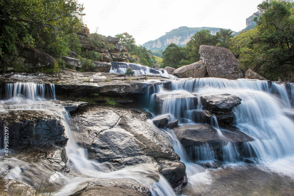 Obraz premium waterfall in the mountains