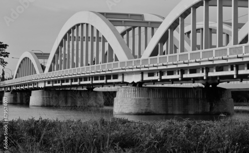 historical and old bridge over river © Abdul Rahman