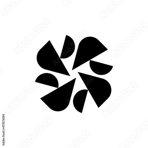 Abstract logo. Geometric abstract logos. Icon design