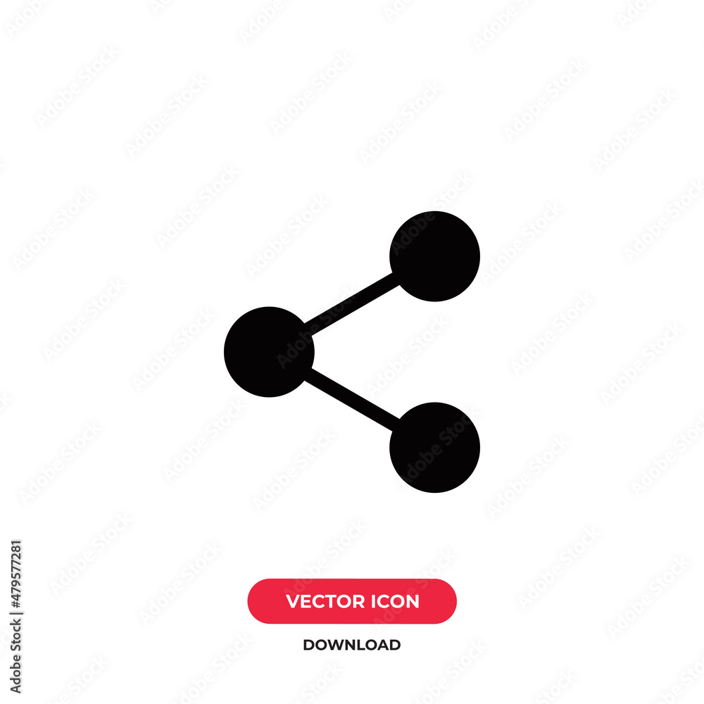 Share icon vector. Share sign Share icon vector. Share sign