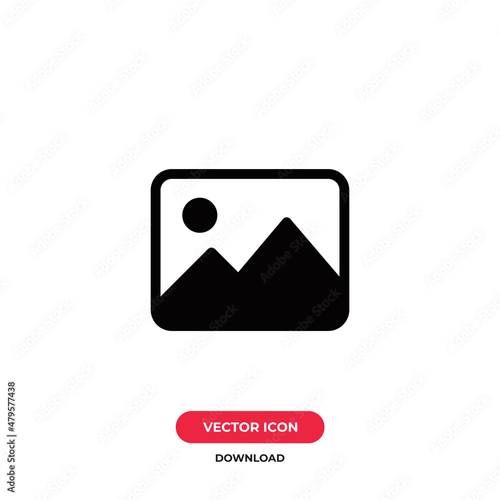Gallery icon vector. Image sign Gallery icon vector. Image sign