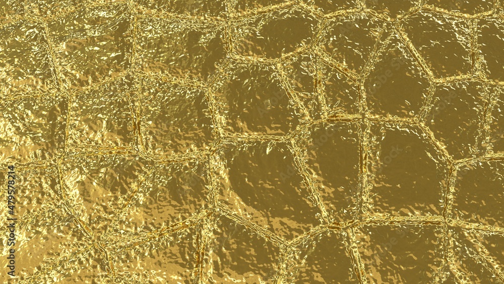 The golden surface of the cobblestone pavement. The texture of the sidewalk is yellow with sun glare. Golden background.
The golden surface of the cobblestone pavement. The texture of the sidewalk is yellow with sun glare. Golden background.