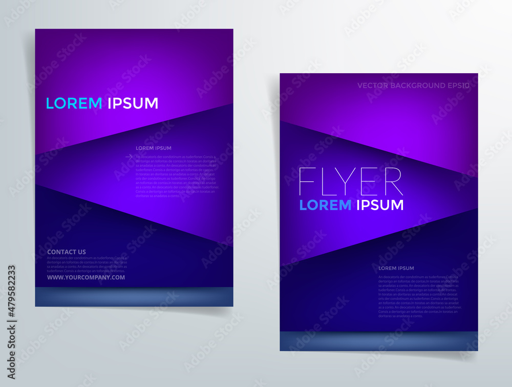 Header flyer business brochure template for vector design Header flyer business brochure template for vector design