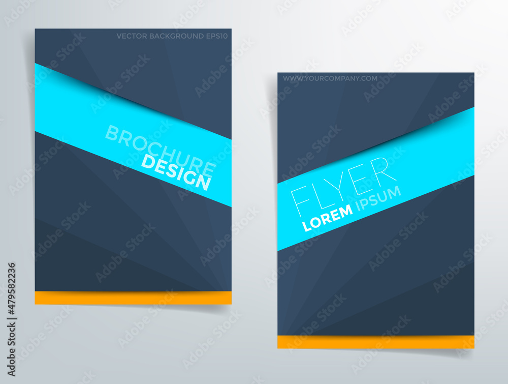 Header flyer business brochure template for vector design Header flyer business brochure template for vector design