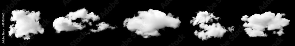 cloud isolated on black background cloud isolated on black background