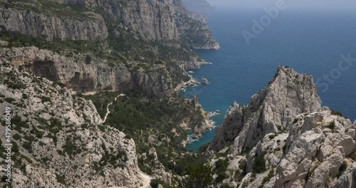 the Sugiton creek, Marseille, Provence, France photo