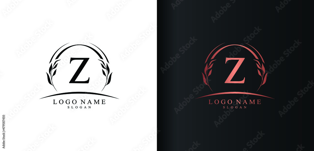 Abstract letter Z logo design, luxury style letter logo, text Z icon vector design Abstract letter Z logo design, luxury style letter logo, text Z icon vector design