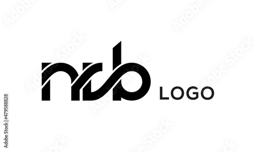 Letter NRB creative logo design vector photo