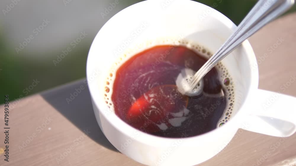 hot black coffee drink in glass cup hot black coffee drink in glass cup