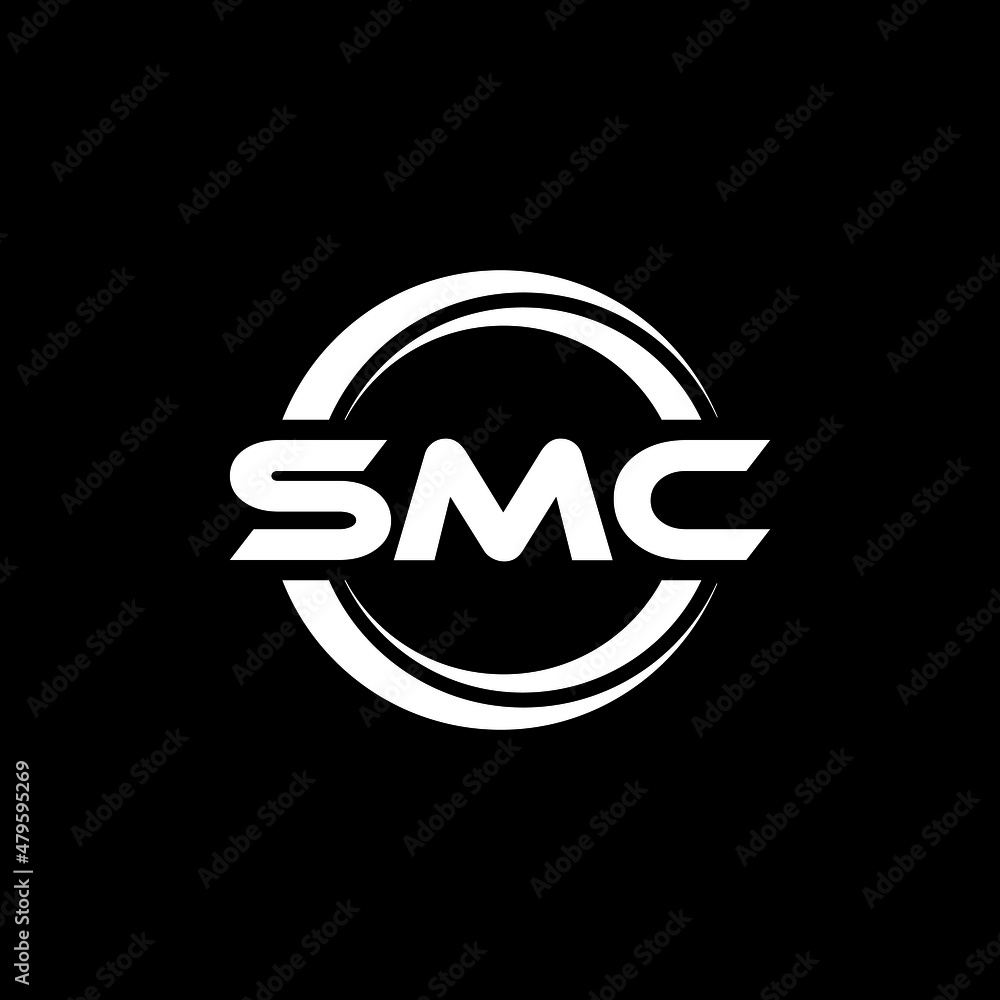 SMC letter logo design with black background in illustrator, vector logo modern alphabet font overlap style. calligraphy designs for logo, Poster, Invitation, etc. SMC letter logo design with black background in illustrator, vector logo modern alphabet font overlap style. calligraphy designs for logo, Poster, Invitation, etc.