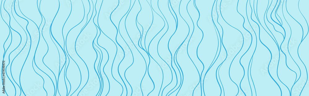 Chaos pattern. Wavy background. Hand drawn waves. Seamless wallpaper on horizontally surface. Stripe texture with many lines. Print for banners, flyers or posters. Line art Chaos pattern. Wavy background. Hand drawn waves. Seamless wallpaper on horizontally surface. Stripe texture with many lines. Print for banners, flyers or posters. Line art