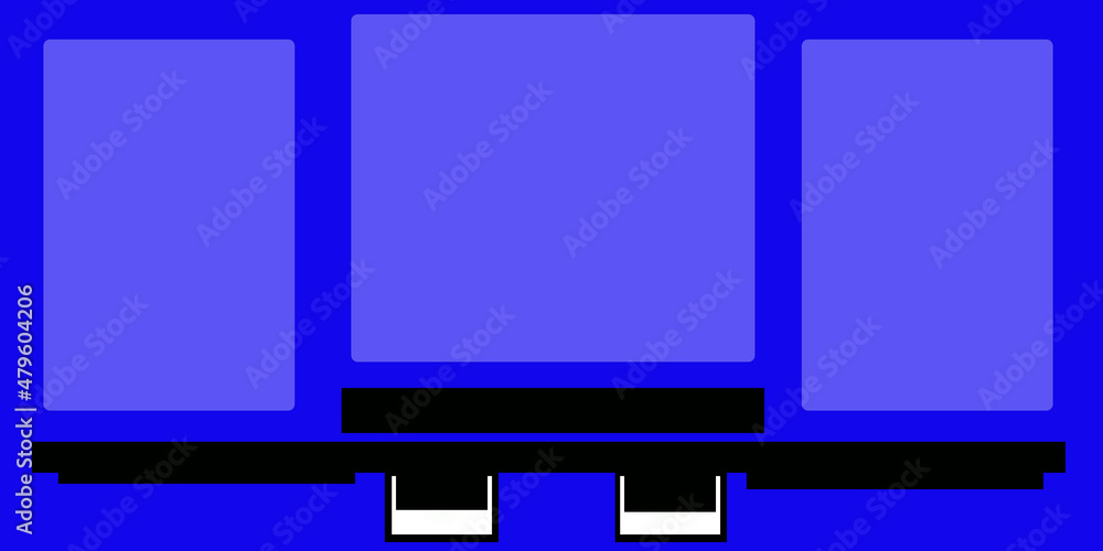 Simple blue black background with squares for advertising Simple blue black background with squares for advertising