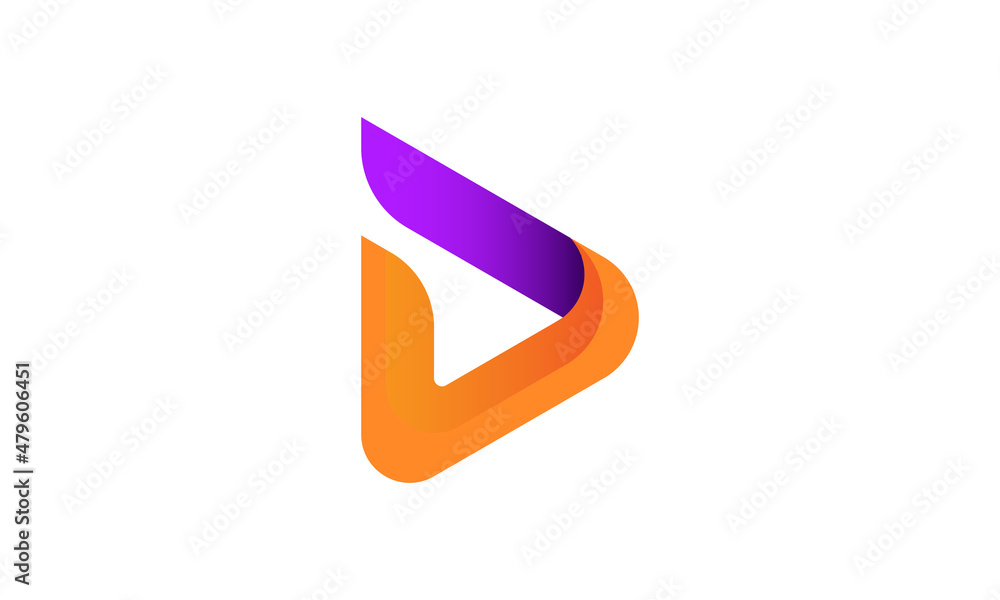 letter d logo elment template design letter d logo elment template design