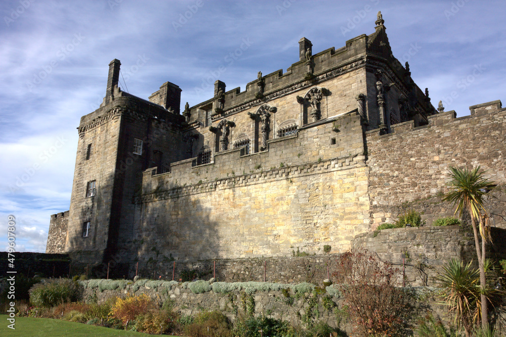 Stirling castle, scotland, historical architecure