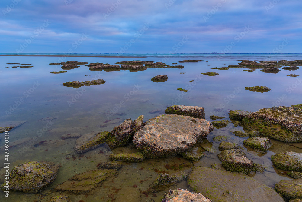 Coast of the Caspian Sea at sunrise Coast of the Caspian Sea at sunrise