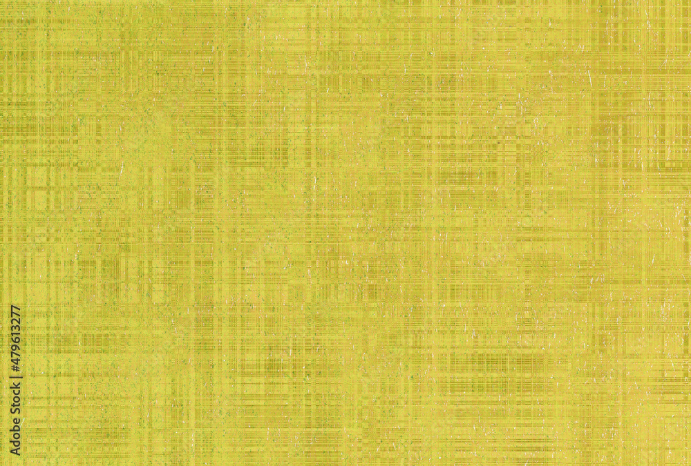 Fototapeta premium Illustration with yellow texture background.