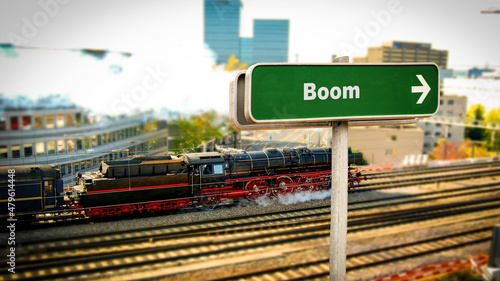 Street Sign to Boom