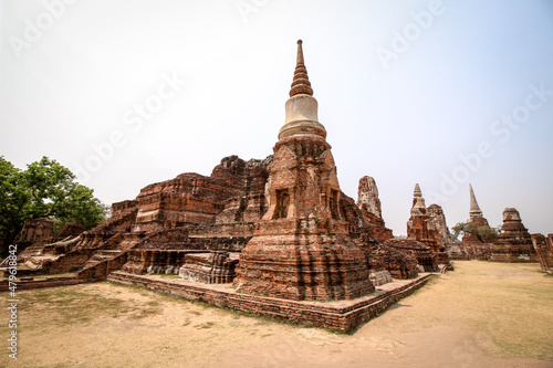 Ruins from the historic city of Ayutthaya