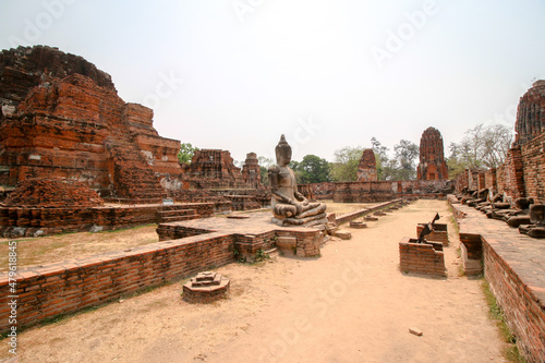 Ruins from the historic city of Ayutthaya