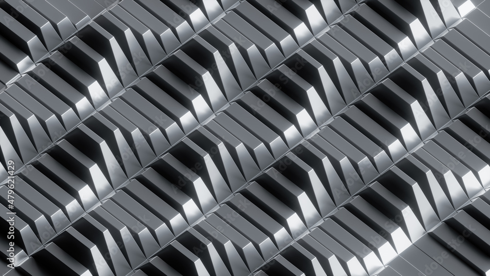 3d render, abstract industrial background with wavy metallic texture, modern wallpaper 3d render, abstract industrial background with wavy metallic texture, modern wallpaper