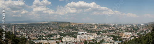 Fototapeta Naklejka Na Ścianę i Meble -  View of Tbilisi