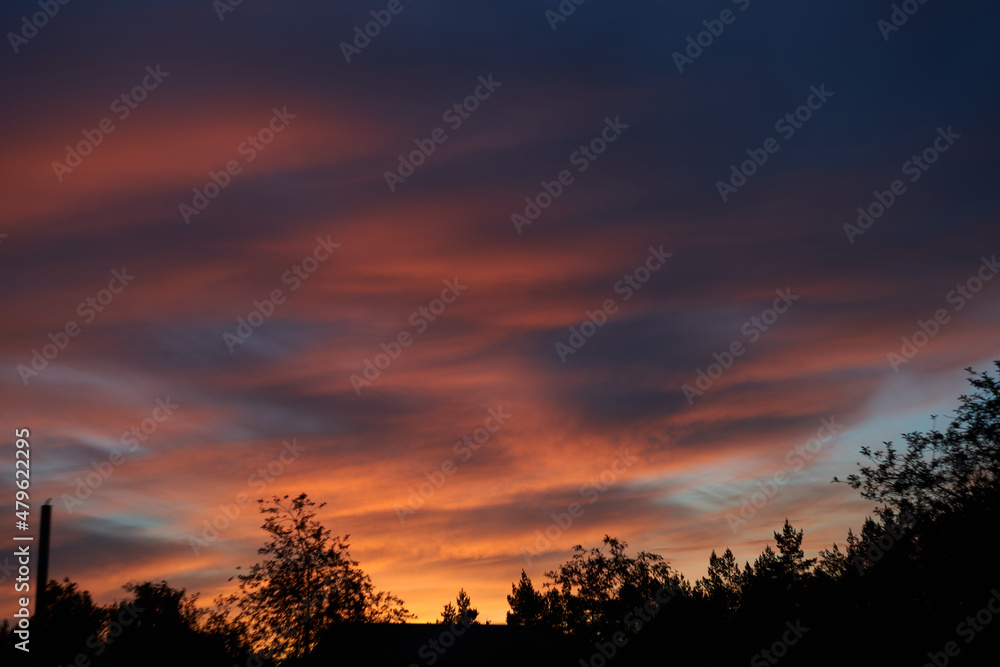 The most beautiful sunset lasted five minutes The most beautiful sunset lasted five minutes