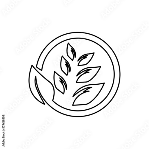 nature protection, plants important aspect of life vector illustration