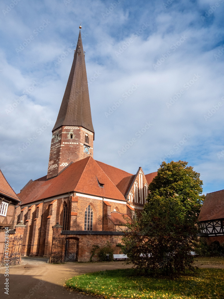 Fototapeta premium Marienkirhe, Salzwedel, Sachsen-Anhalt, Deutschland