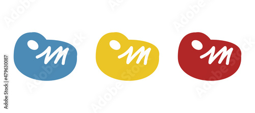 meat icon on a white background, vector illustration