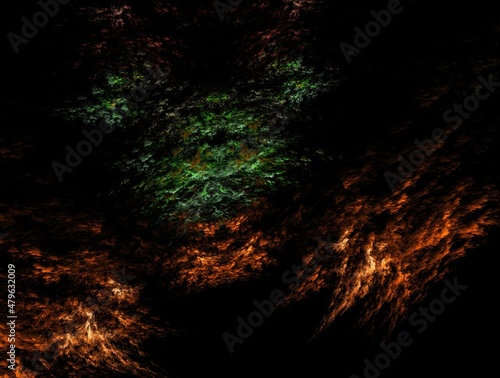 Imaginatory fractal abstract background Image © Ni23