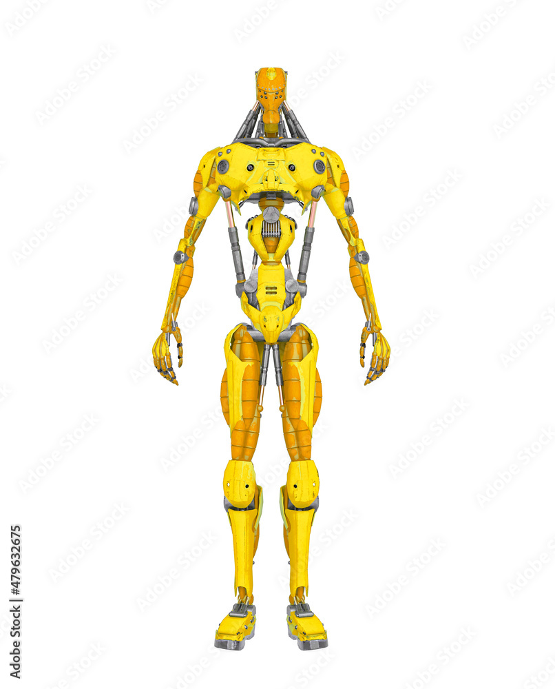 mechanical soldier standing up mechanical soldier standing up