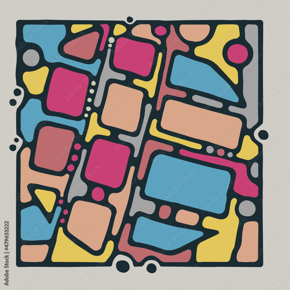 make up palette/ abstrakt make up palette/ abstrakt