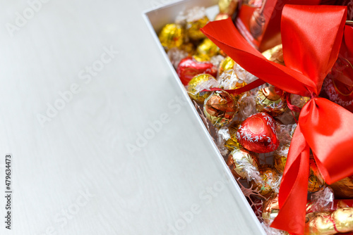 Chocolate candy love gift box