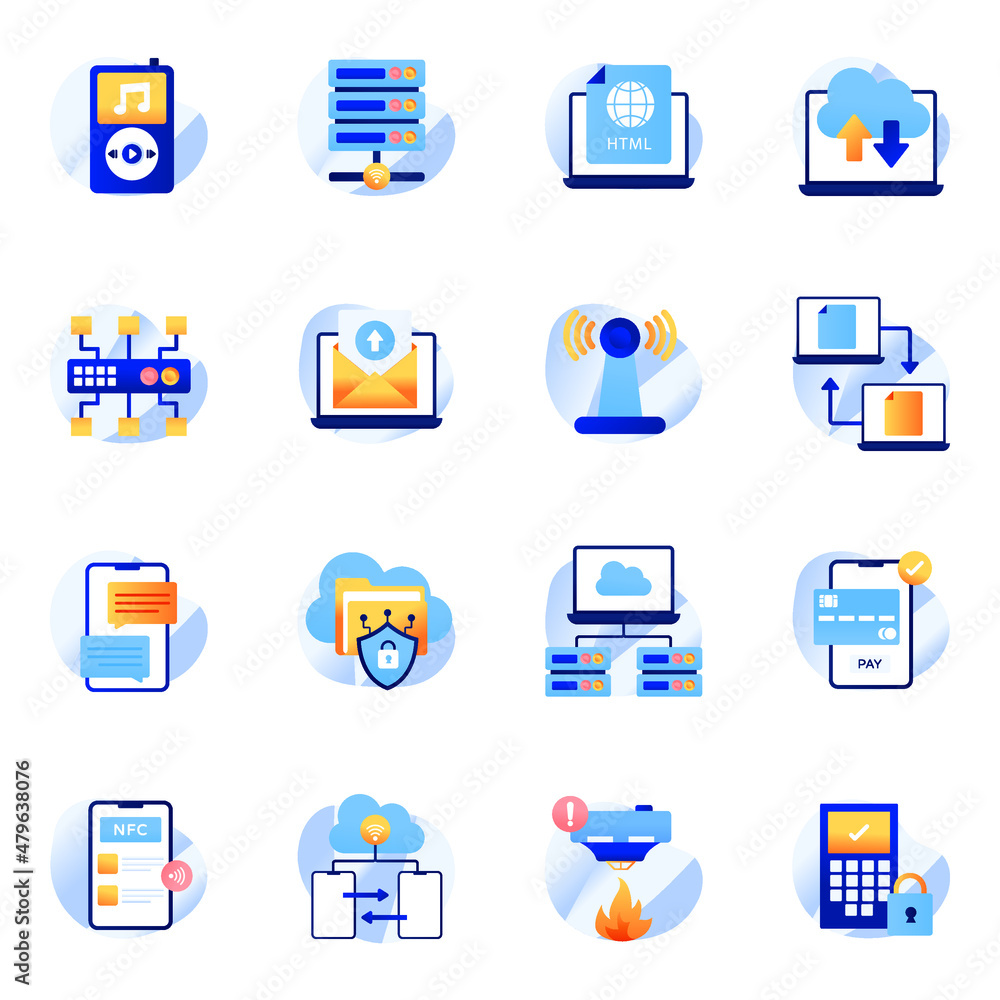 Pack of Iot Flat Icons
Pack of Iot Flat Icons