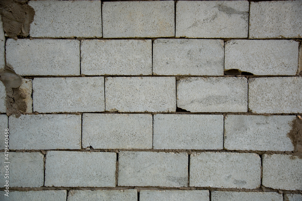 concrete stones block in the wall concrete stones block in the wall
