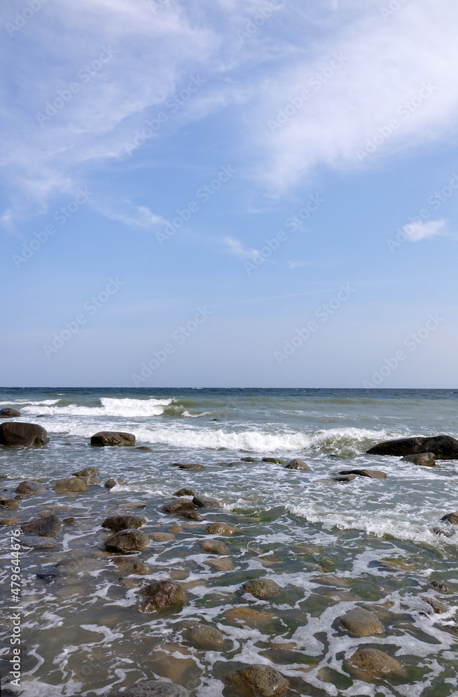 Ostsee am Kap Arkona auf Ruegen