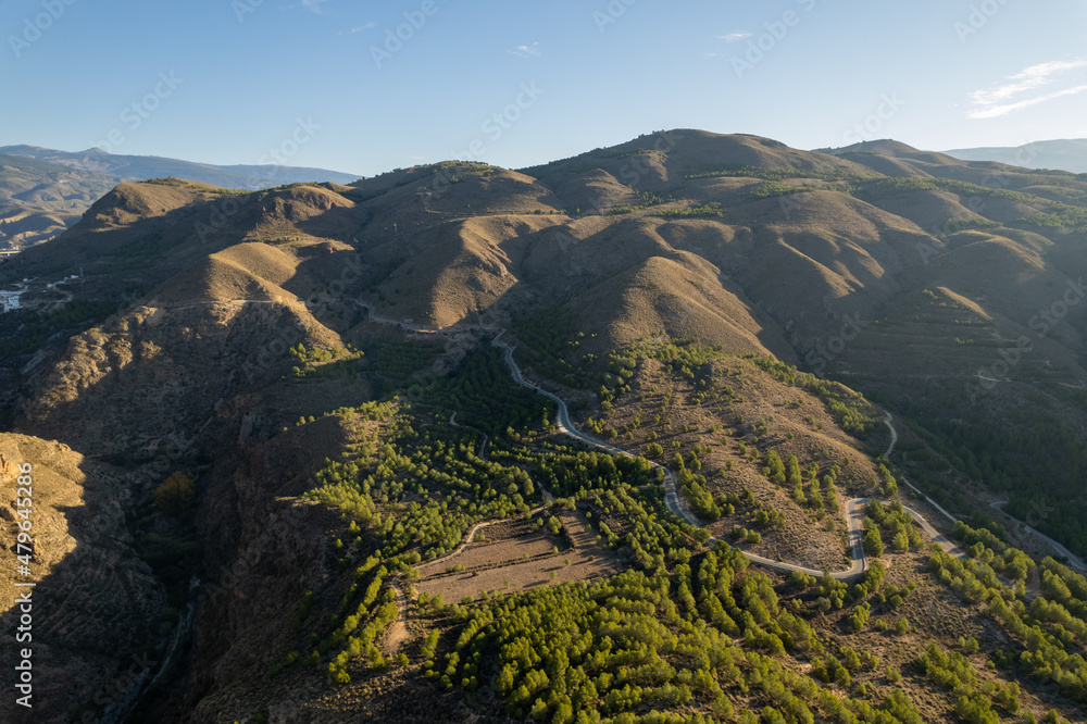 Fototapeta premium mountainous landscape in southern Spain