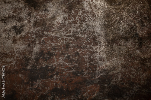 painted old scratched rusty metal texture background