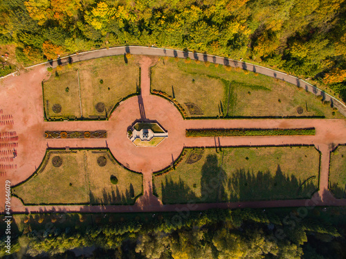 Aerial Photo Above Holy Place Zarvanytsia photo