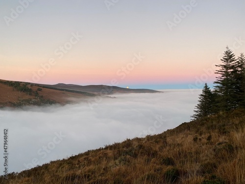 Glendalough in the clouds