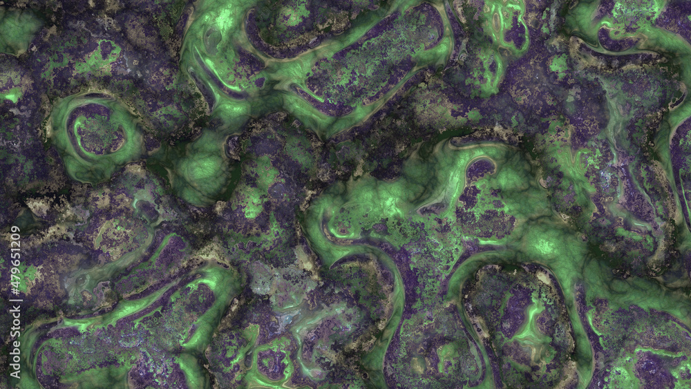 abstract green oil artistic paint illustration abstract green oil artistic paint illustration