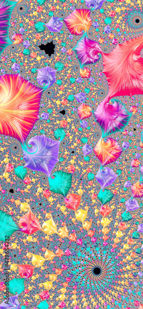 Abstract Fractals Background Backdrop Abstract Fractals Background Backdrop