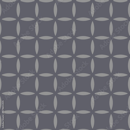 Full seamless modern geometric texture pattern for decor and textile. Anthracite gray shape for textile fabric printing and wallpaper. Abstract multipurpose model design for fashion and home design