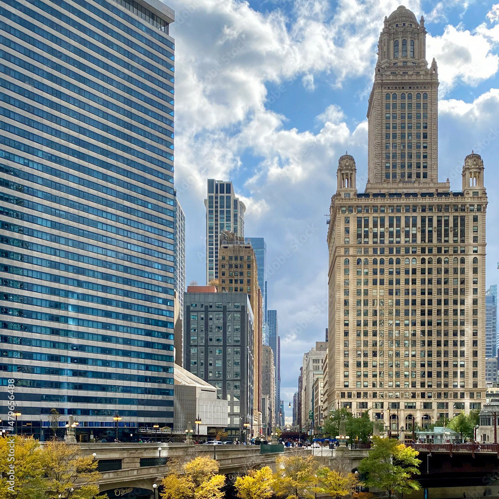 Obraz premium Chicago Skyline