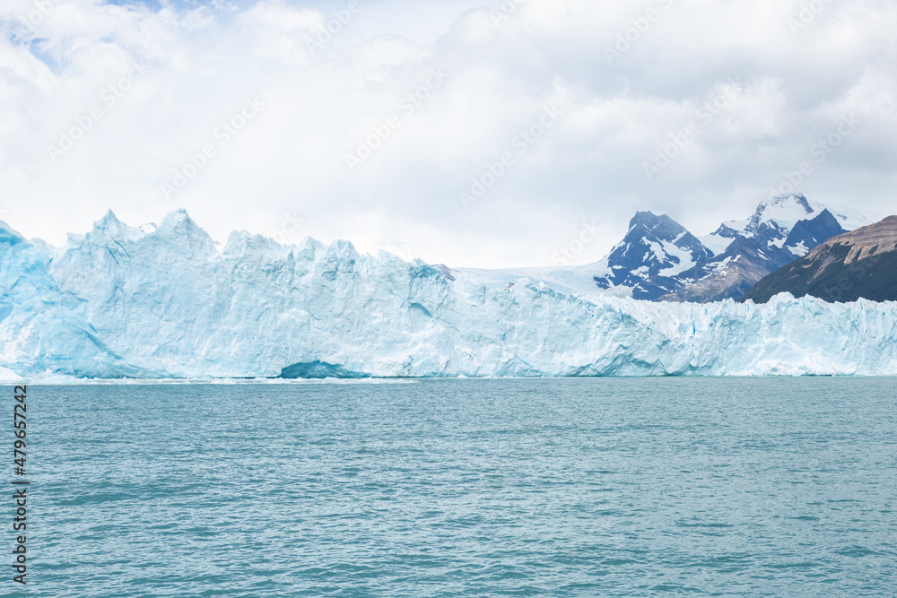 Glacier and lake in South America Argentina Glacier and lake in South America Argentina