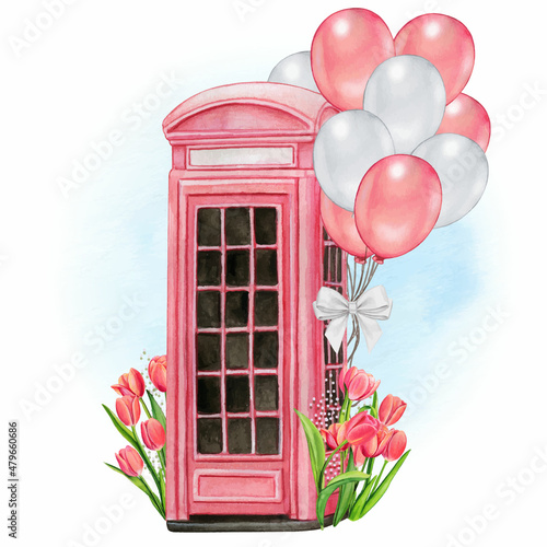 red telephone box