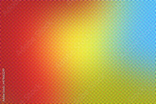 Color Halftone - abstract background