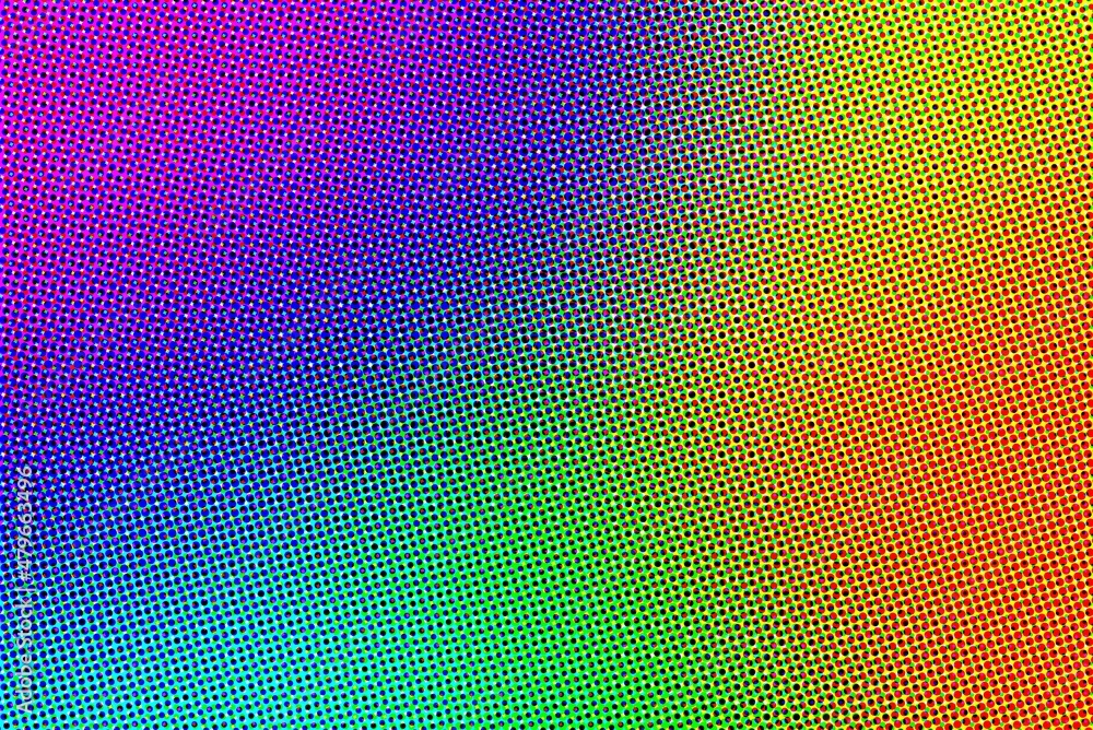 Color Halftone - abstract background