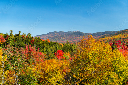 autumn landscape in the mountains